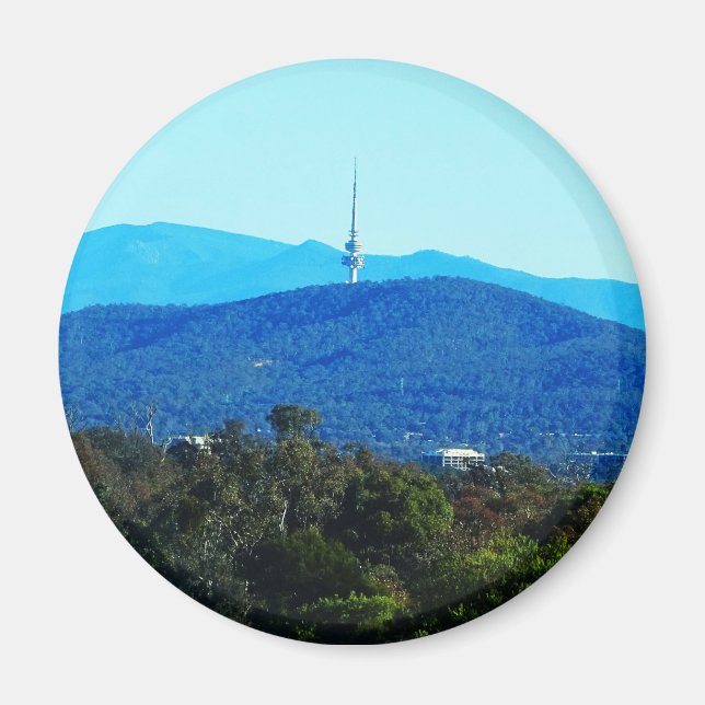Schwarzer Berg - Canberra Magnet (Vorne)