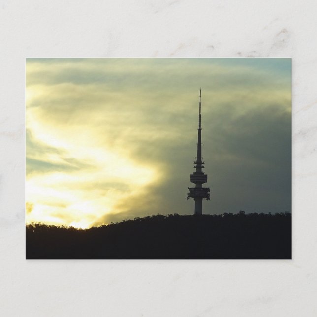 Schwarzer Berg Postkarte (Vorderseite)