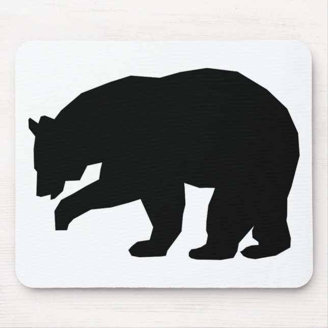 SCHWARZER BEUTEL MOUSEPAD (Vorne)