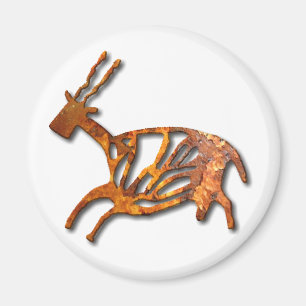 Schwarzer Buck - Rost Magnet