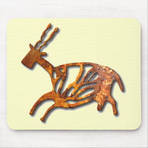 Schwarzer Buck - Rost Mousepad