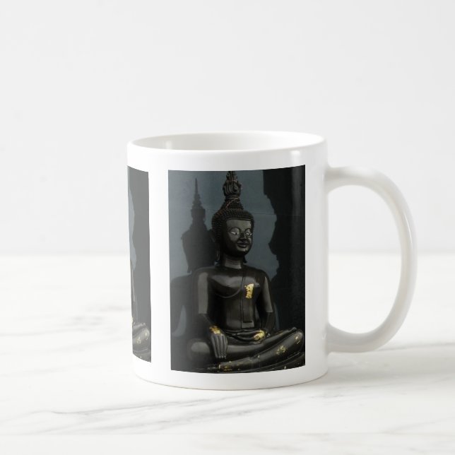 Schwarzer Buddha ... Nong Khai, Saan Kaffeetasse (Rechts)