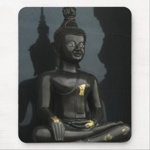 Schwarzer Buddha ... Nong Khai, Saan Mousepad