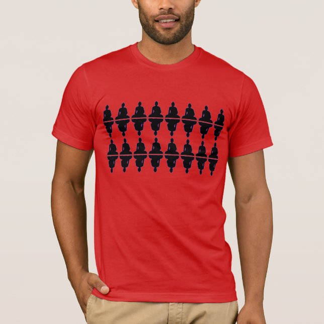 Schwarzer Buddha T-Shirt (Vorderseite)