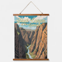 Schwarzer Canyon Der Nationalpark Gunnison