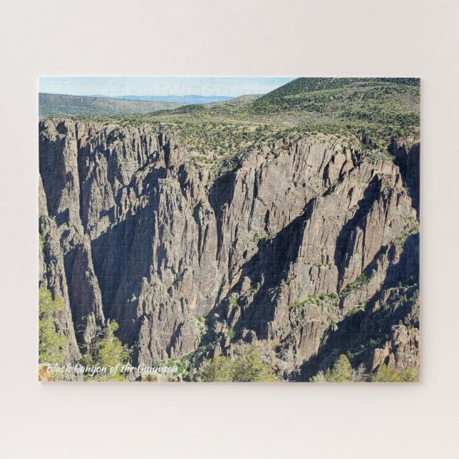 Schwarzer Canyon des Gunnison-Nationalparks (Horizontal)