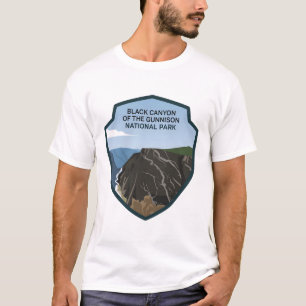 Schwarzer Canyon des Gunnison-Nationalparks T-Shirt