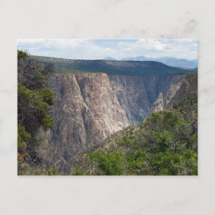 Schwarzer Canyon des Gunnison Postkarte