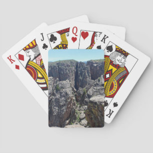 Schwarzer Canyon des Gunnison Spielkarten