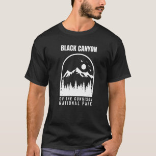 Schwarzer Canyon Gunnison Nationalpark Wandern T-Shirt