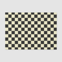 Schwarzer Checkered Picknick-Karo-einfaches