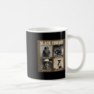 Schwarzer Cowboy Western Rodeo Melanin Schwarze Ge Kaffeetasse