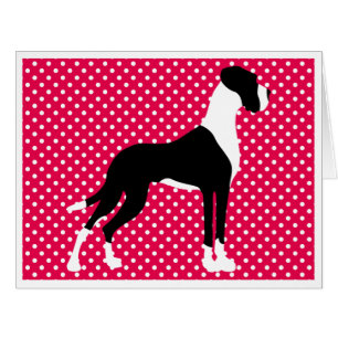 Schwarzer Dalmatiner Deutsche Dogge