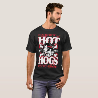 Schwarzer der Passagier-T - Shirt heißer Hogs™