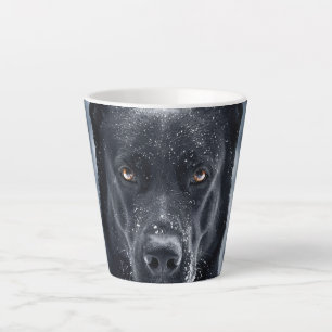 Schwarzer Deutscher Schäferhund Milchtasse