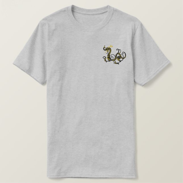 Schwarzer Drache - Polo (Design vorne)