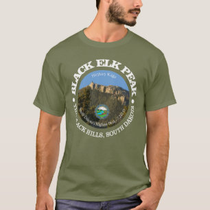 Schwarzer Elchspitze T-Shirt