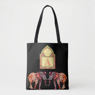 Schwarzer Elefant Tasche