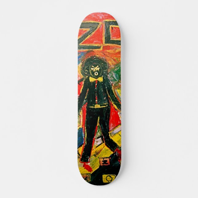 SCHWARZER ENTWURF 2012 SKATEBOARD (Vorne)