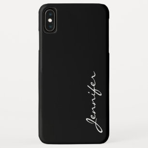 Schwarzer Farbhintergrund Case-Mate iPhone Hülle