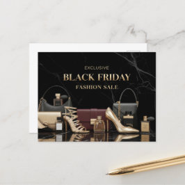 Schwarzer Freitag Postkarte