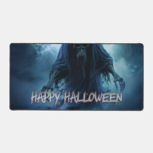 Schwarzer Geist in einer höllischen Landschaft - H Schreibtischunterlage