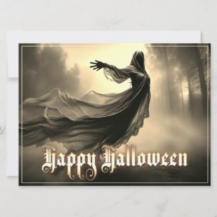 Schwarzer Geist in Höllscape - Halloween
