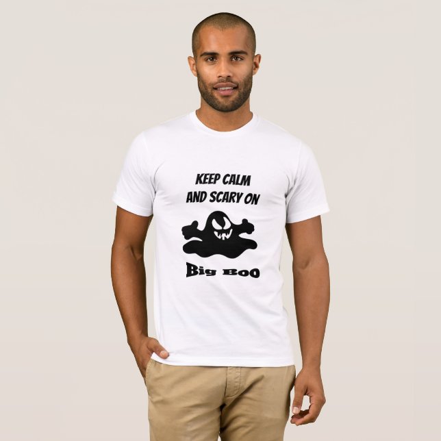 Schwarzer Geist T-Shirt (Vorne ganz)