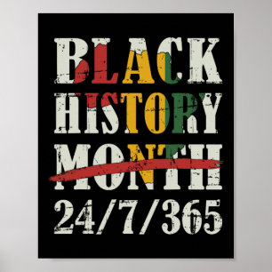 Schwarzer Geschichtsmonat 247365 Mit Afrikanischer Poster