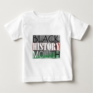 Schwarzer Geschichtsmonat (afrikanische Flagge) Baby T-shirt