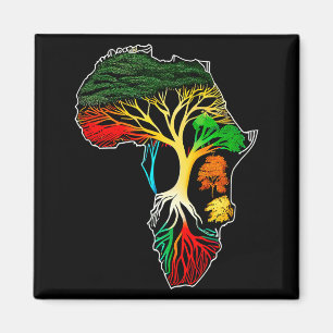 Schwarzer Geschichtsmonat Afroamerikanische Vorfah Magnet