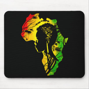 Schwarzer Geschichtsmonat Afroamerikanische Vorfah Mousepad