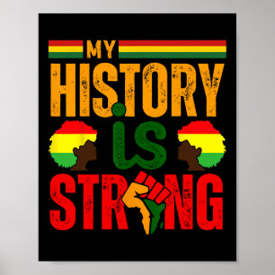 Schwarzer Geschichtsmonat Bhm Meine Geschichte Ist Poster