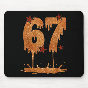 Schwarzer Geschichtsmonat Dripping 67 Cool Meme 6  Mousepad