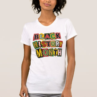 Schwarzer Geschichtsmonat Frauen Afro-Erbe T-Shirt