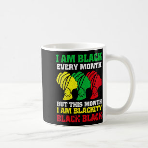 Schwarzer Geschichtsmonat Ich bin schwarz jeden Mo Kaffeetasse