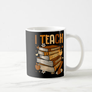 Schwarzer Geschichtsmonat Ich unterrichte Melanin- Kaffeetasse
