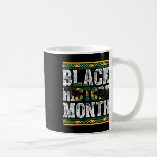 Schwarzer Geschichtsmonat Karte von Jamaika Jamaik Kaffeetasse