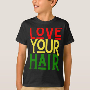 Schwarzer Geschichtsmonat Melanin Liebe Familie Ge T-Shirt