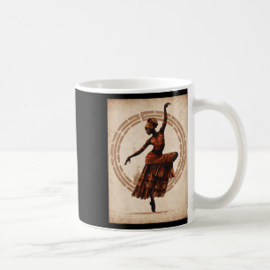 Schwarzer Geschichtsmonat Schwarze Frau Tribyl Tan Kaffeetasse