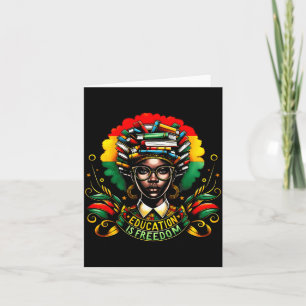 Schwarzer Geschichtsmonat Schwarze Führer Afroamer Karte