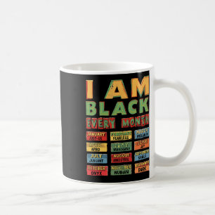 Schwarzer Geschichtsmonat Schwarze Kultur Ich bin Kaffeetasse