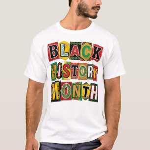 Schwarzer-Geschichtsmonat-Shirt – Stolz Kultur Fei T-Shirt
