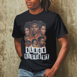 Schwarzer Geschichtsmonat T-Shirt