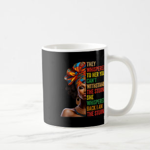 Schwarzer-Geschichtsmonat-T-Shirt Afrikanerin Afro Kaffeetasse