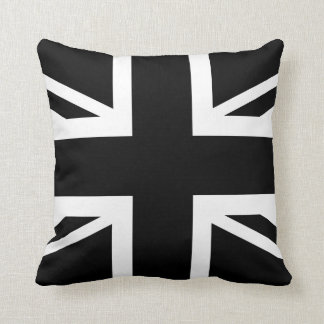 Schwarzer Gewerkschafts-Jack-britische (BRITISCHE) Kissen