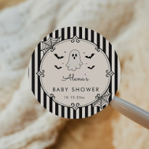 Schwarzer Gingham-Geist Halloween