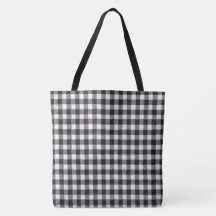 Schwarzer Gingham