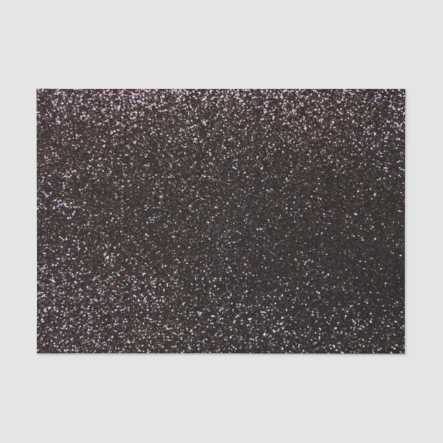 Schwarzer Glitter Seidenpapier (Vorderseite)