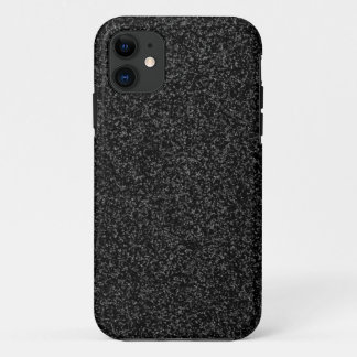 Schwarzer Glitzer Case-Mate iPhone Hülle